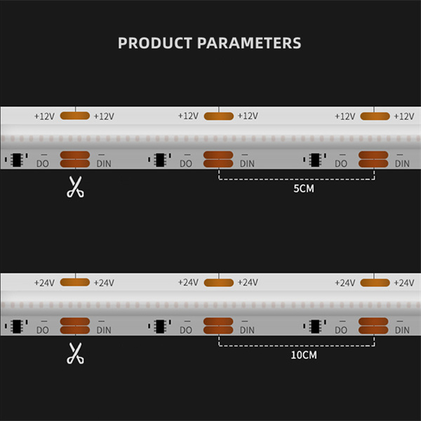 cob addressable led strip