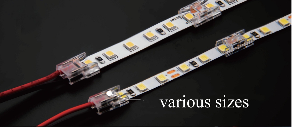 led light strip connectors