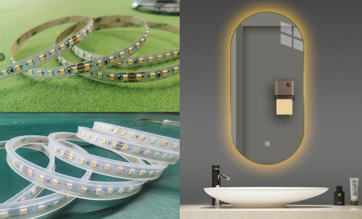 mirror light led strip