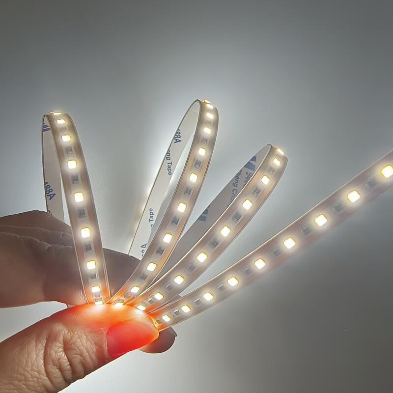 Bandes lumineuses à LED pour armoires, découpables, pliables, sans soudure