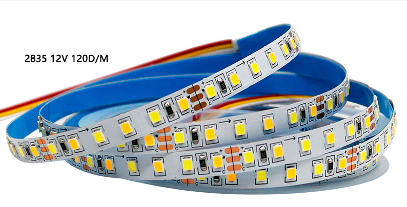 Adjustable color temperature LED Strip