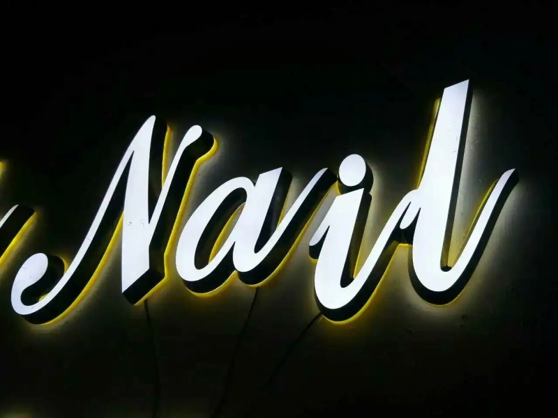 How many types of signage letters?