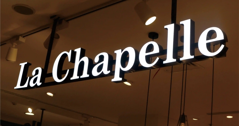 How many types of signage letters?