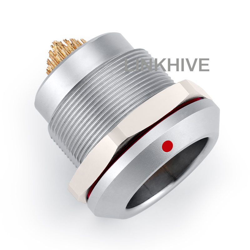 EGG 0k 1k 2 k 3k 4K series circular industrial plug metal socket