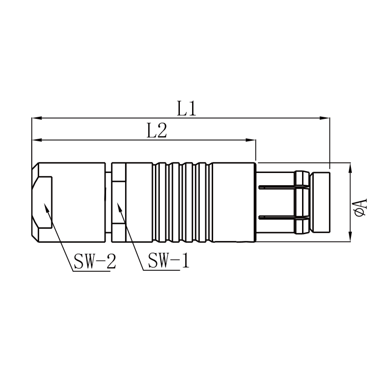 mini S1 snap F Series IP68 High Speed Circular Push Pull Connector
