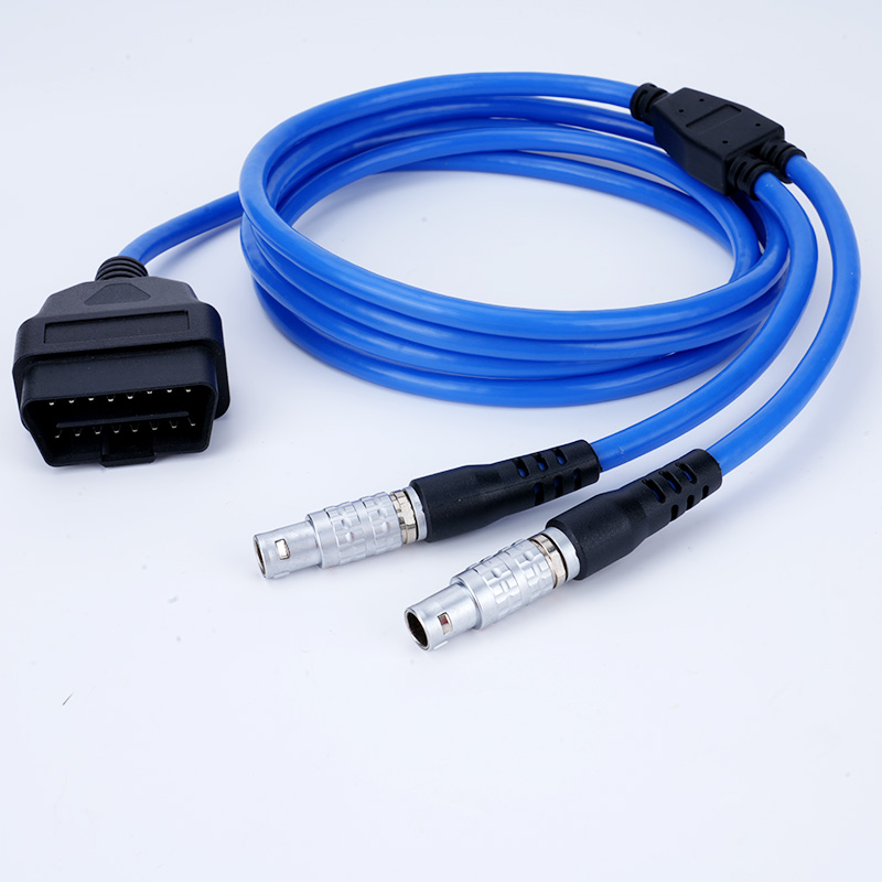 OBD to Y Splitter connector Breakout Cable Assembly solution