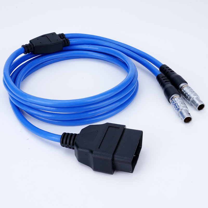 OBD to Y Splitter connector Breakout Cable Assembly solution