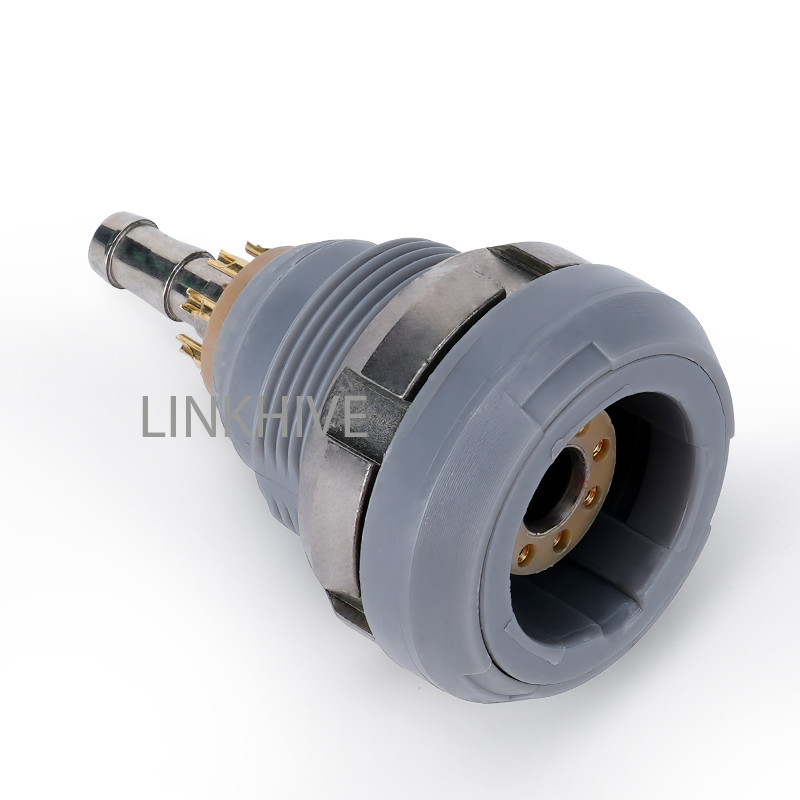 EGG 3P Circular Hybrid Aviation Pneumatic Medical Socket