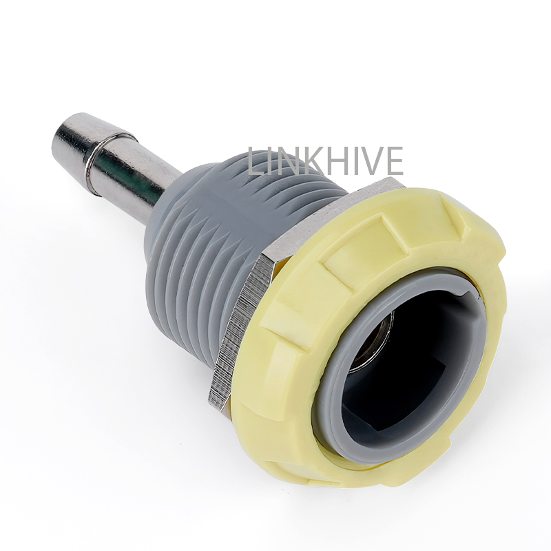 PKG 1P Plastic airtight Pneumatic /Fluidic Medical Socket