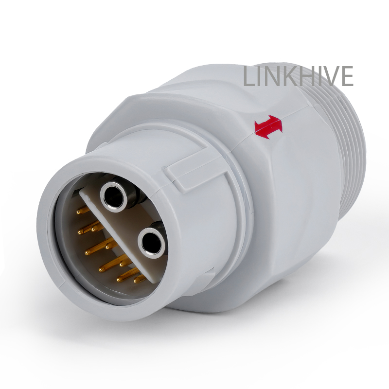 FGG 4P Plastic fluidic/pneumatic circular push pull connector