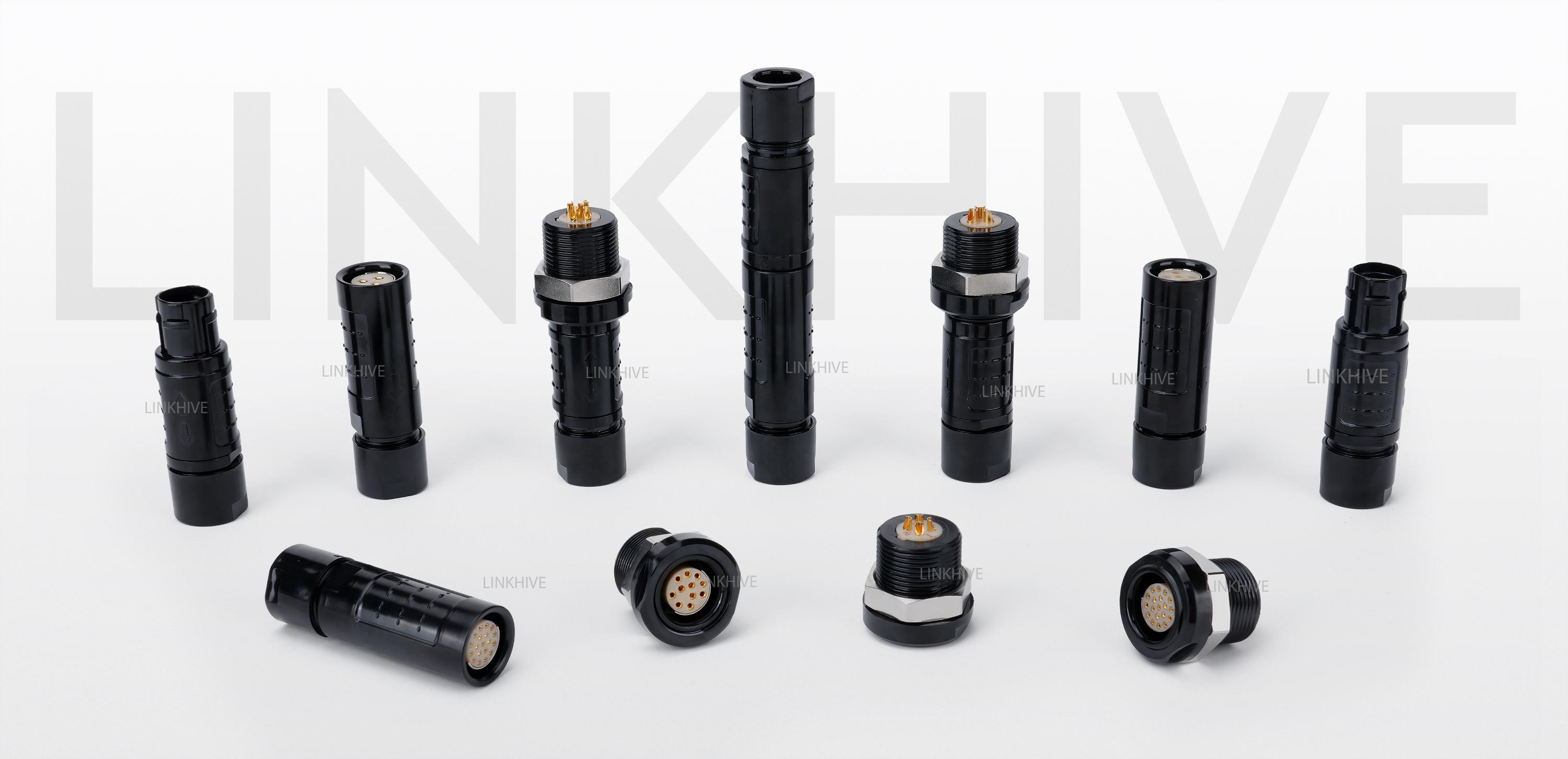 Plastic Panel Mount Socket