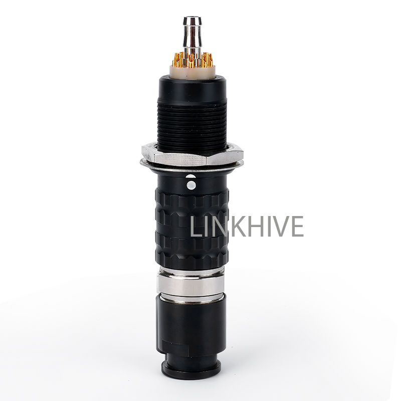 FGG B108 8+1 fluidic/Pneumatic Circular Push Pull Connectors