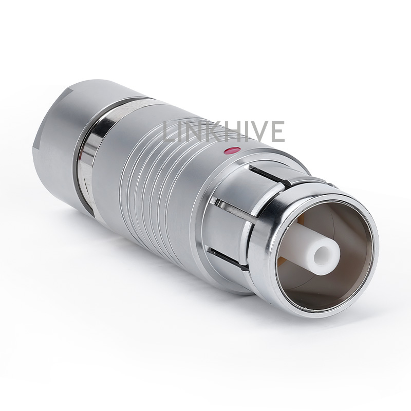 High Voltage Circular Metal Push Pull Connector