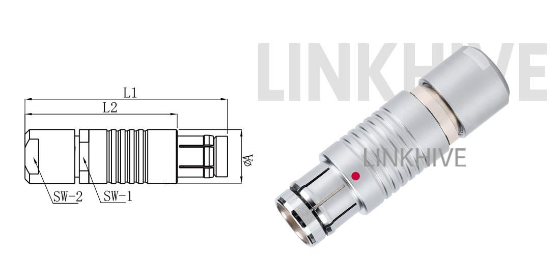 Hermetic circular connector