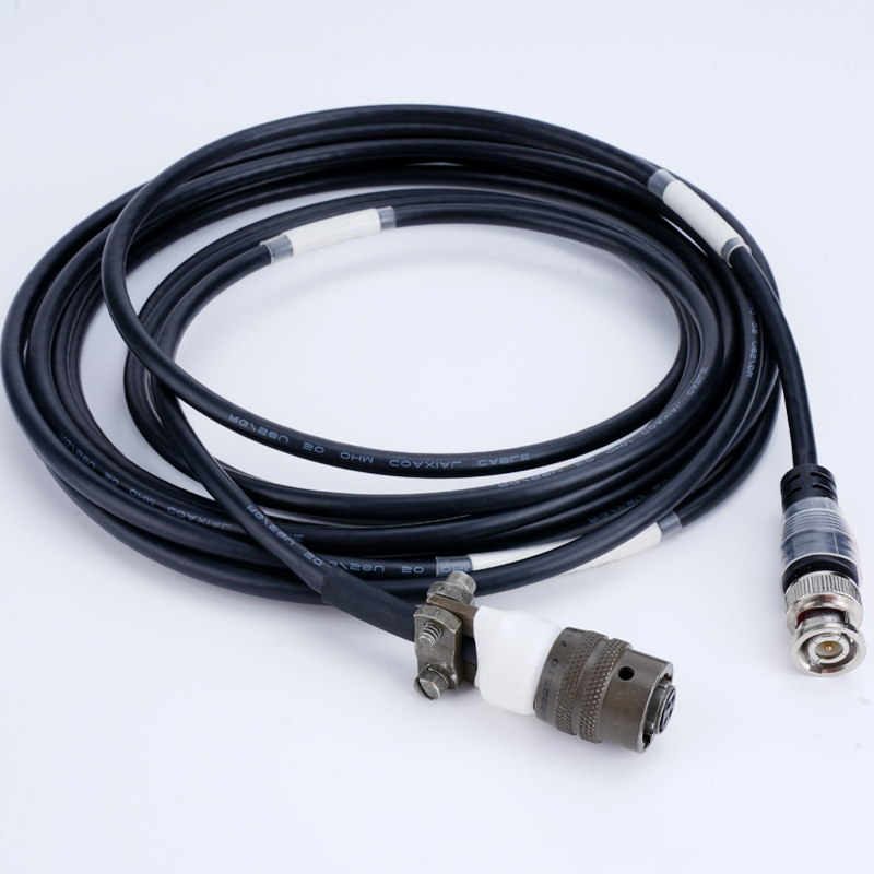 Custom BNC to Push Pull Connector RF Cable Assembly