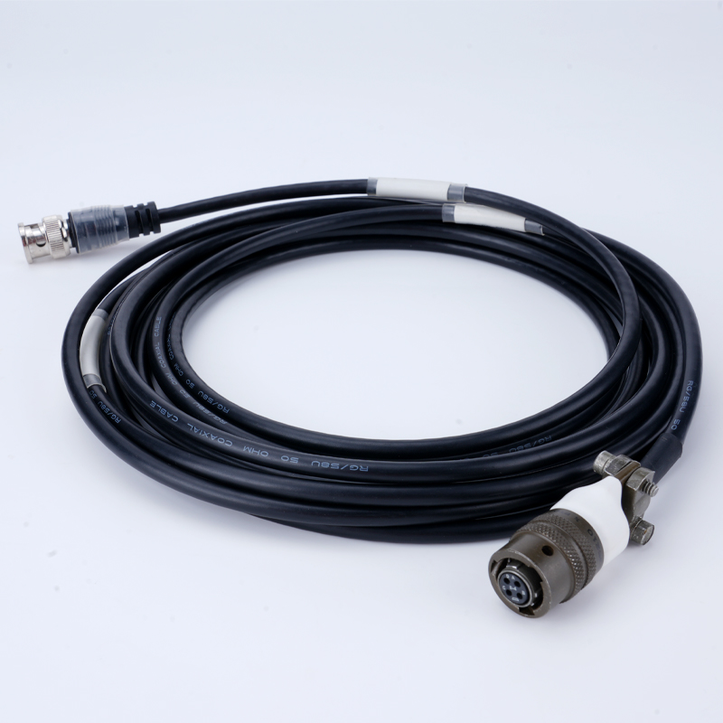 Custom BNC to Push Pull Connector RF Cable Assembly