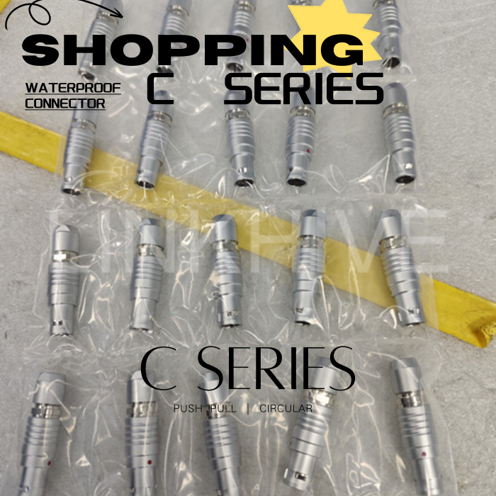 LINKHIVE Shipped 2000 units C Series waterproof Connectors to India