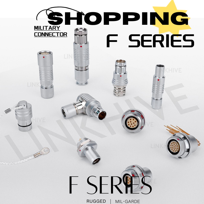​LINKHIVE Successfully Shipped 2000 Units of F Series IP68 Mil Spec Push Pull Connectors to the Middle East