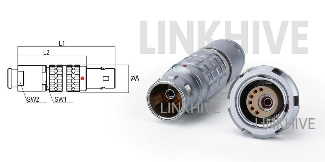 push pull electrical connectors