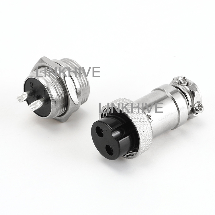 What is the difference between GX12 and GX16 connectors?