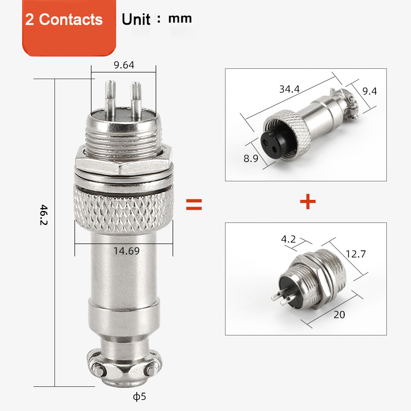 What is a GX12 connector?
