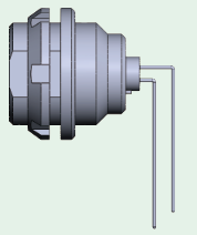 triaxial connector