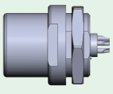 triaxial connector