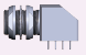 triaxial connector