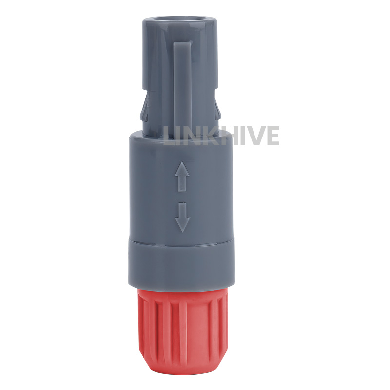 plastic push pull connector