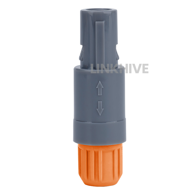 plastic push pull connector