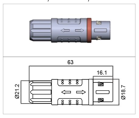 circular plastic connector circular plastic connector