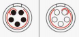 metal circular connecto