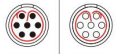 metal circular connecto