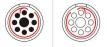 Multi-pin socket
