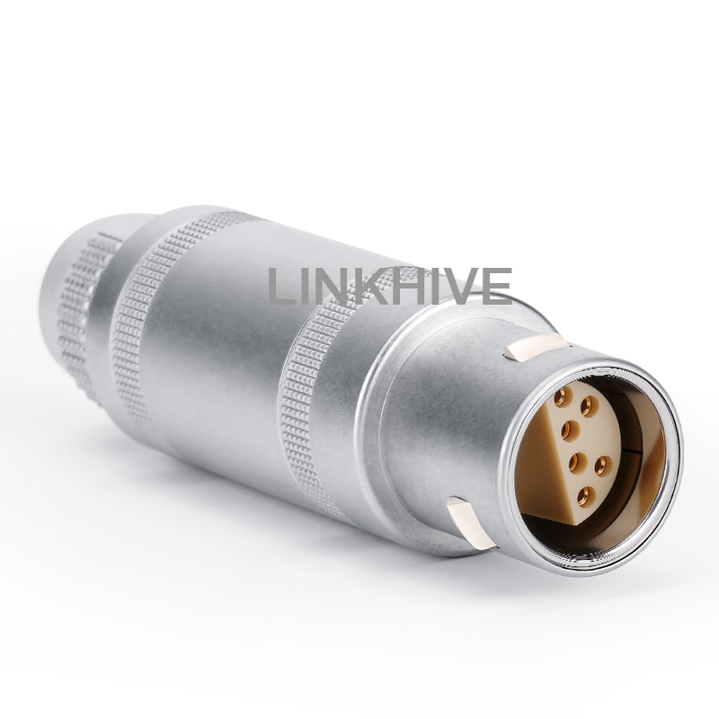 S Series FFA 2s/1s/3s/4s/5s/6s Circular Metal Half Moon Connector