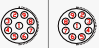 Hermetic circular connector