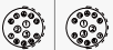 Hermetic circular connector