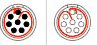 plastic push pull connector plastic push pull connector