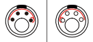 Pneumatic /fluidic circular connector