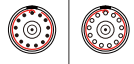 fluidic circular connector
