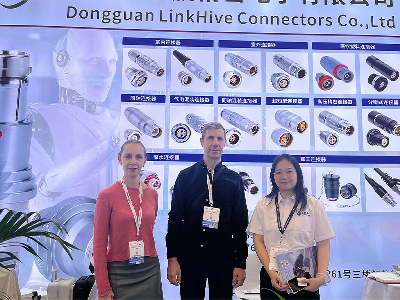 LINKHIVE Showcases Advanced Connectors at Electronica China 2025