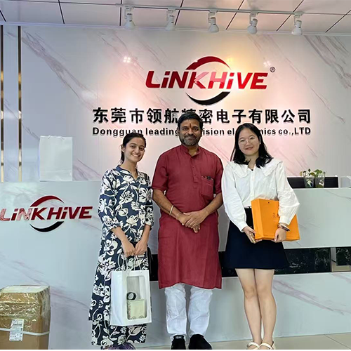 Indian Customers Visit LinkHive Factory and Customize Endoscopic Cables and Connectors