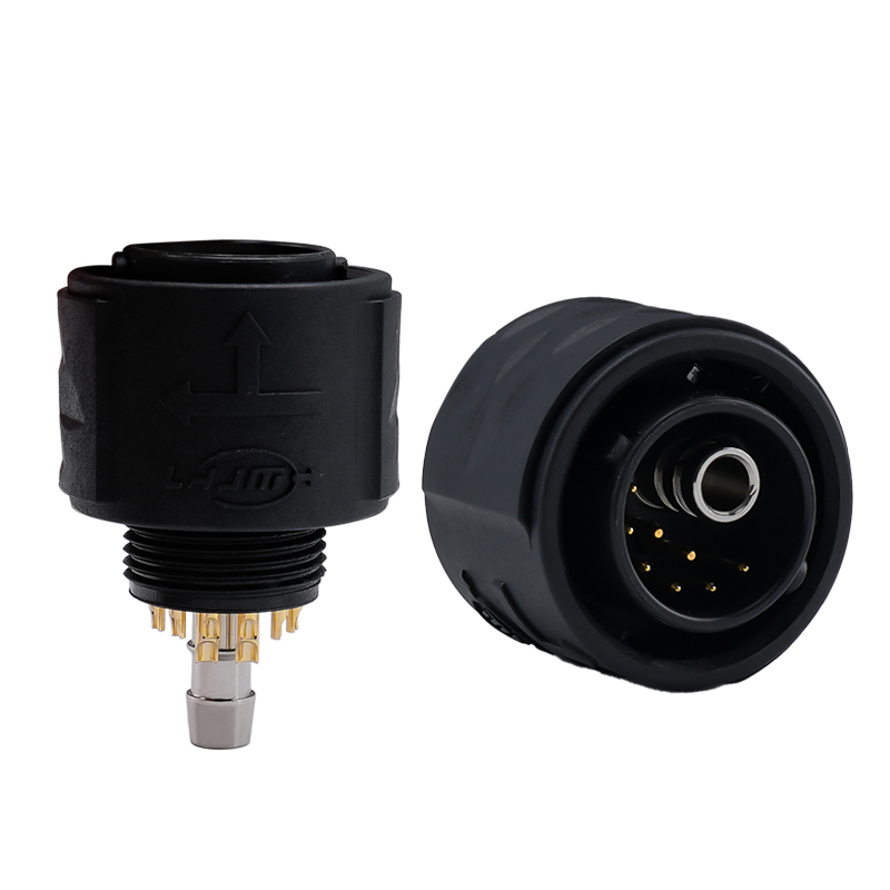 OEM Design Waterproof IP68 PA66 Material Connector TM16A 108Pin/208Pin Plug Plastic Snap-on Locking Type Circular Connectors for Medical Applications