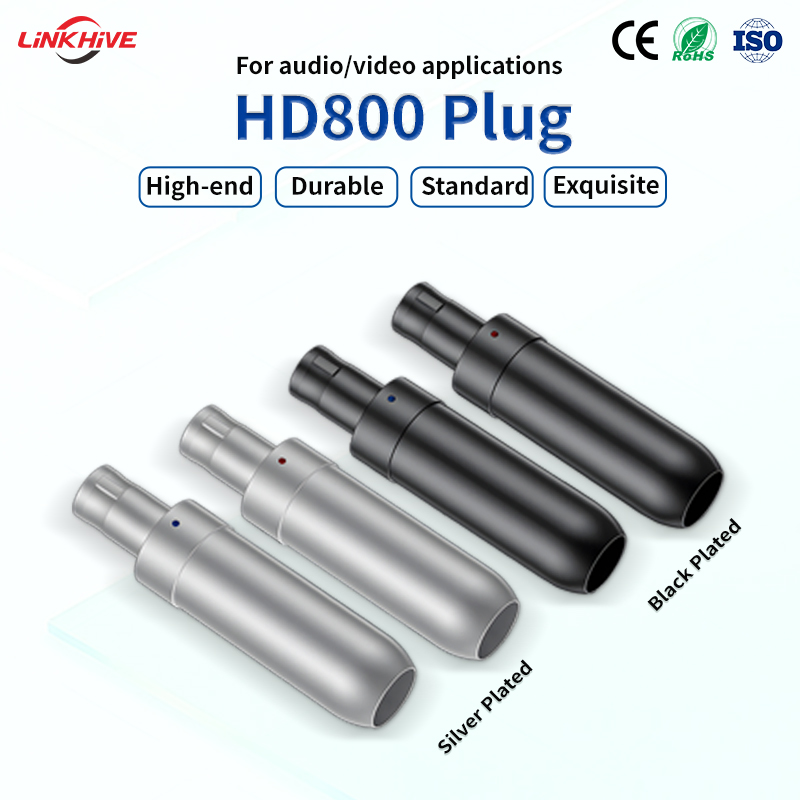 HD800/S/820 & D1000 Gold‑Plated Upgrade Cable – Flawless Signal Transfer, Rock‑Solid Connection