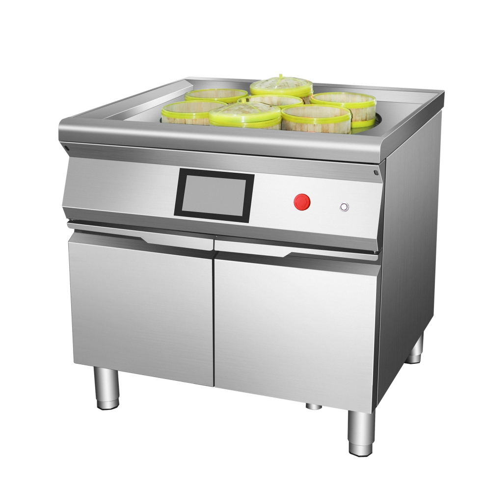 Commercial 7 Holes Chinese Bun Steamer