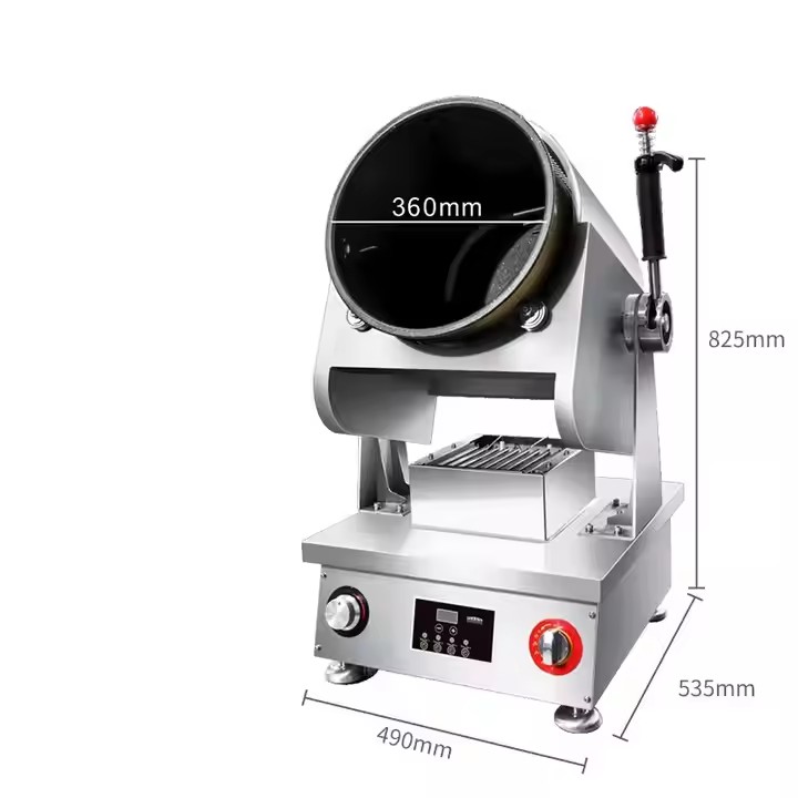 Semikron Fried Rice Stir Fry Wok Cooking Machine Kitchen Automatic Cooking Robot