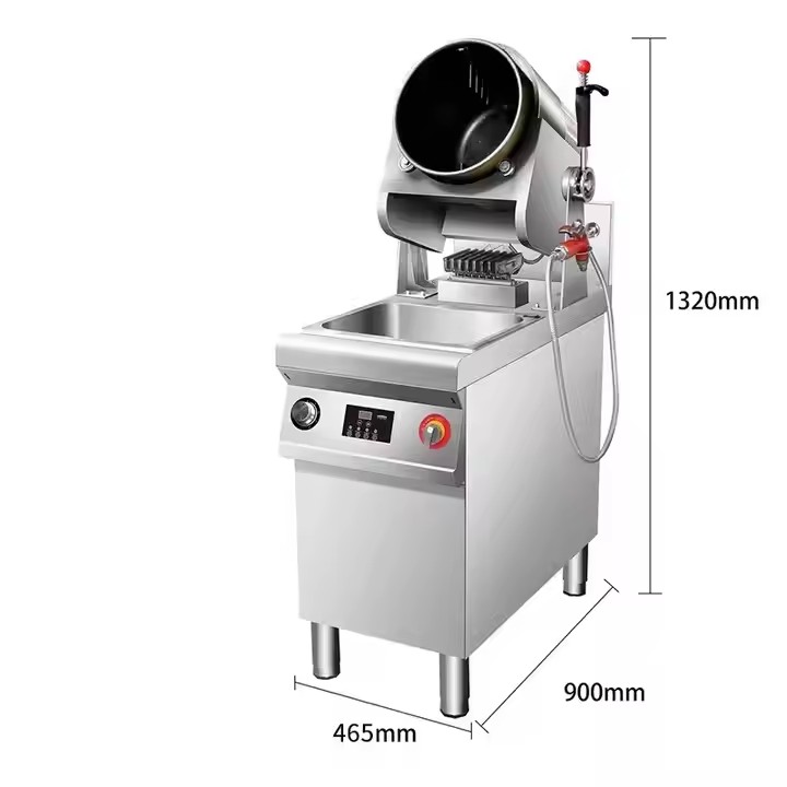 Semikron Fried Rice Stir Fry Wok Cooking Machine Kitchen Automatic Cooking Robot