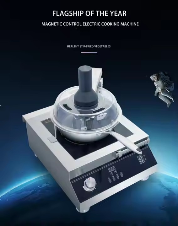 Semikron Automatic Stir Fry Cooking Robot Fried Rice Cooking Wok Machine