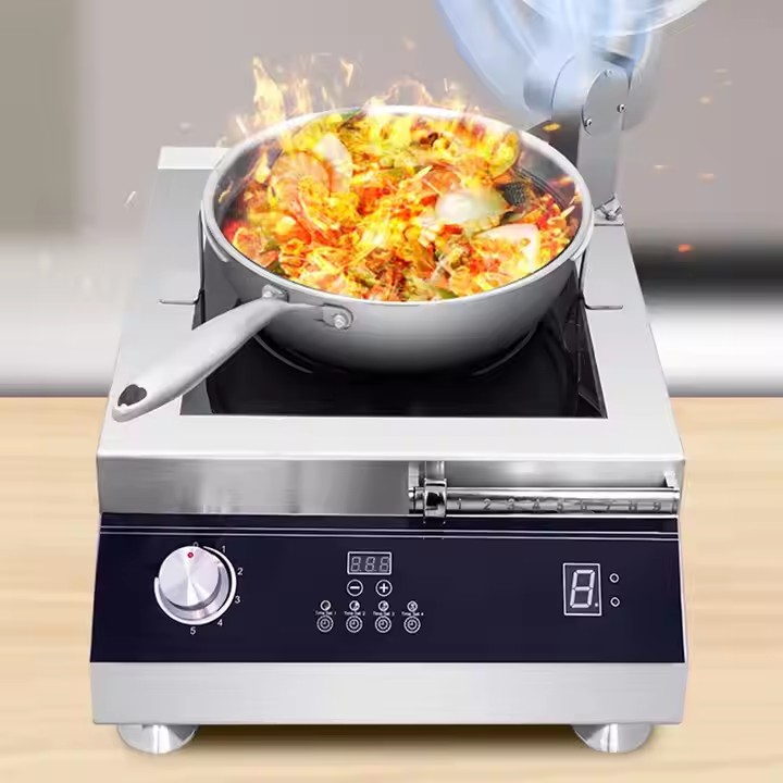 Semikron Automatic Stir Fry Cooking Robot Fried Rice Cooking Wok Machine