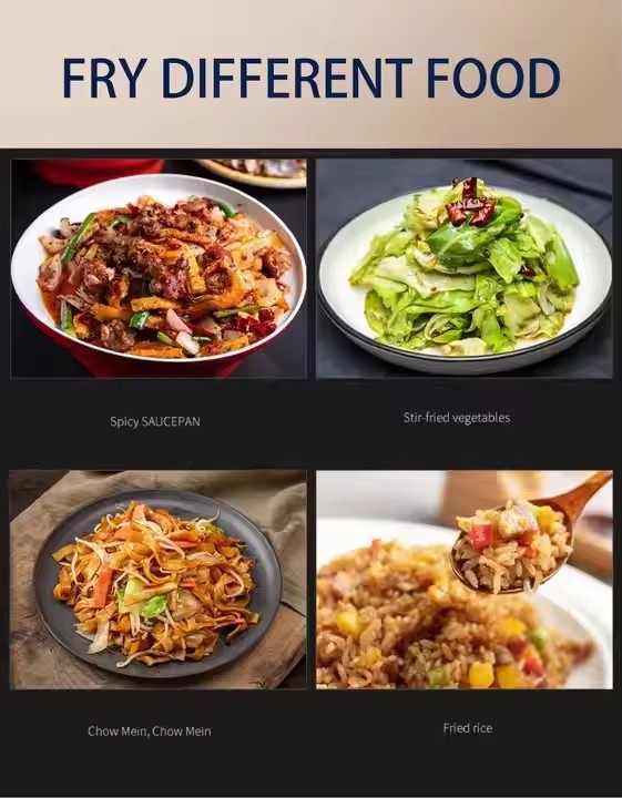 Semikron Automatic Rotary Stir Fry Cooking Machine for Restaurant